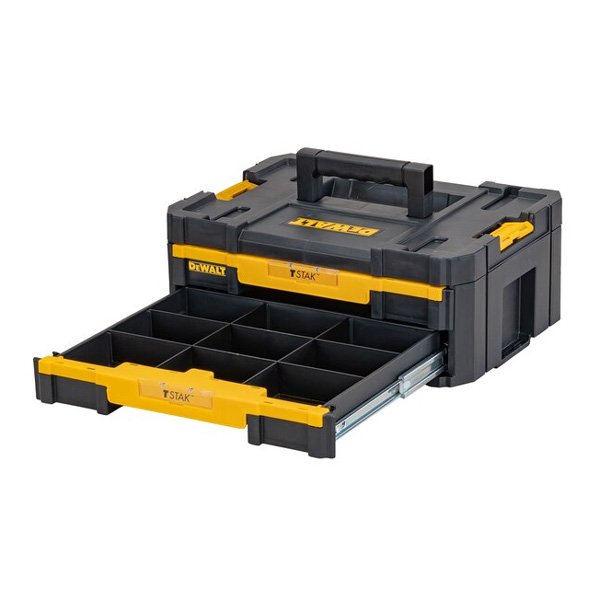 Dewalt DWST1-70706 TSTAK IV Double Shallow Drawer Storage Box