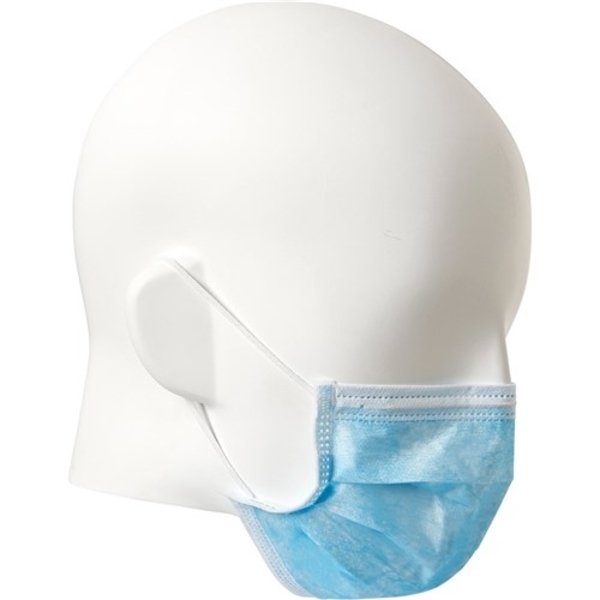 Pro Choice Safety Gear Disposable Face Mask Blue 3 Ply