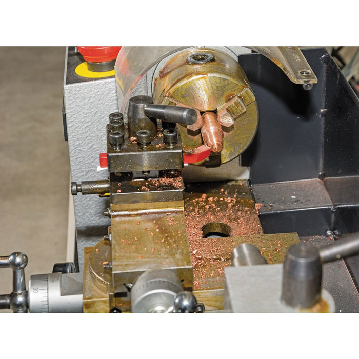 Draper Tools Variable Speed Metal Work Lathe, 250W