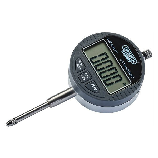 Draper Expert Dual Reading Digital Dial Test Indicator (0-25mm/0-1