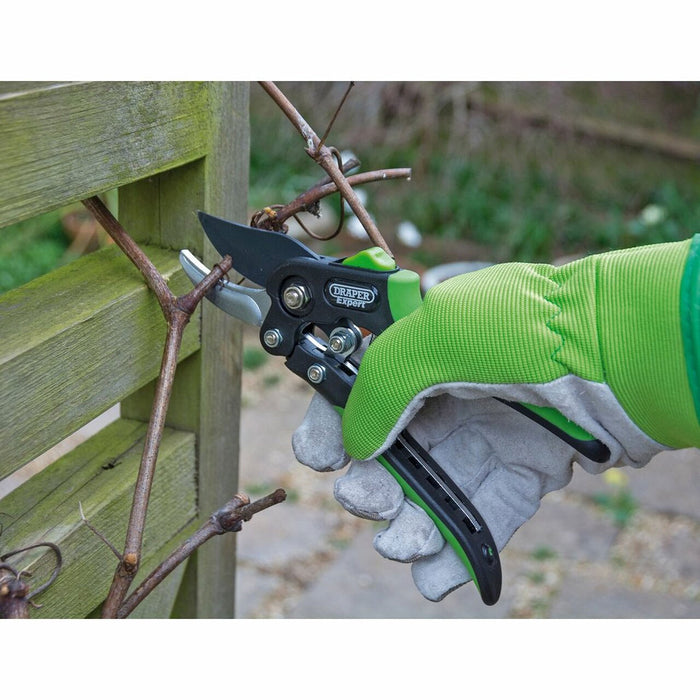 Draper Tools Bypass Secateurs, 200mm