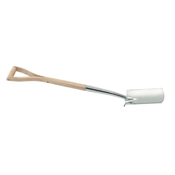 Draper Heritage Stainless Steel Border Spade with Ash Handle