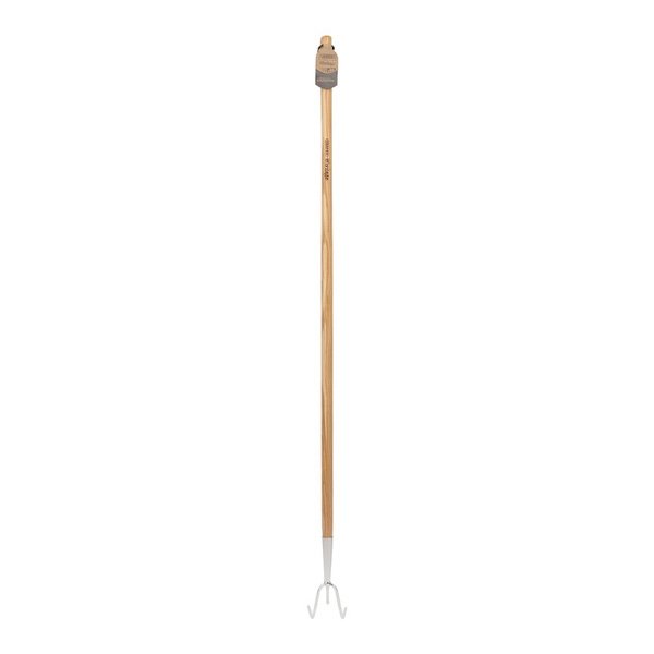 Draper Heritage Stainless Steel 3 Prong Cultivator With Ash Handle