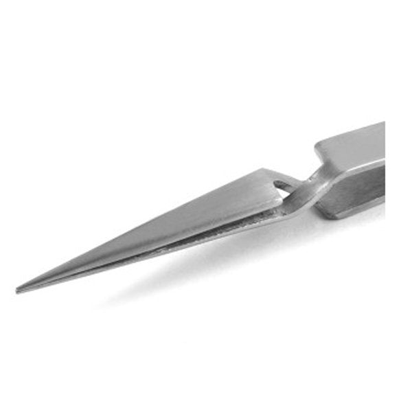 Economy Precision Tweezers 120mm Reverse Action, Fine Tip