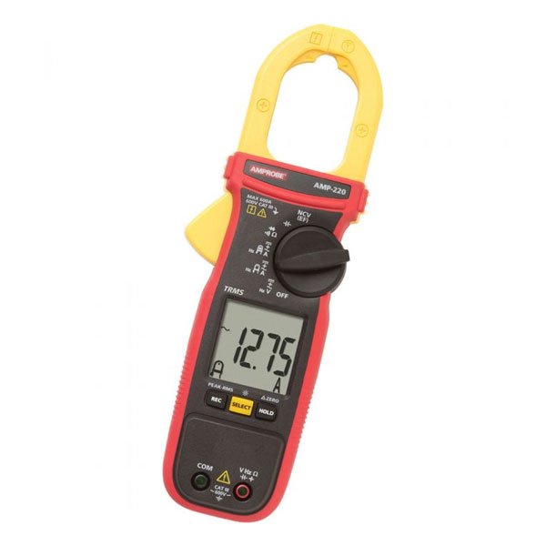 Amprobe AMP-220 600A AC/DC TRMS Clamp Meter