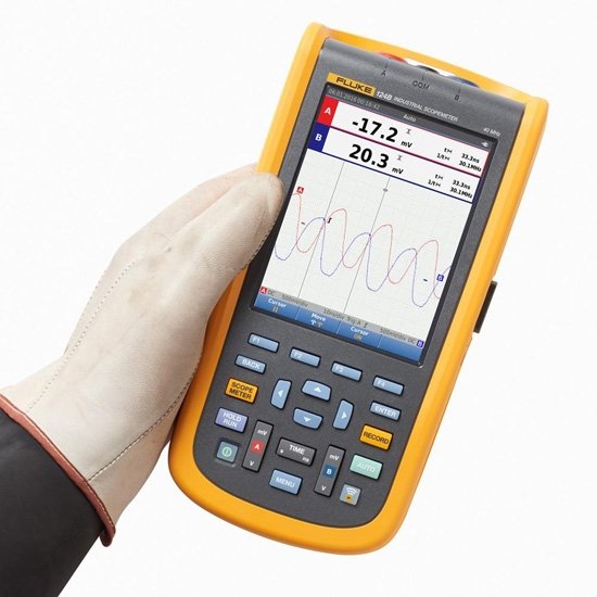 Fluke Industrial Scopemeter Hand Held Oscilloscope (40MHZ)