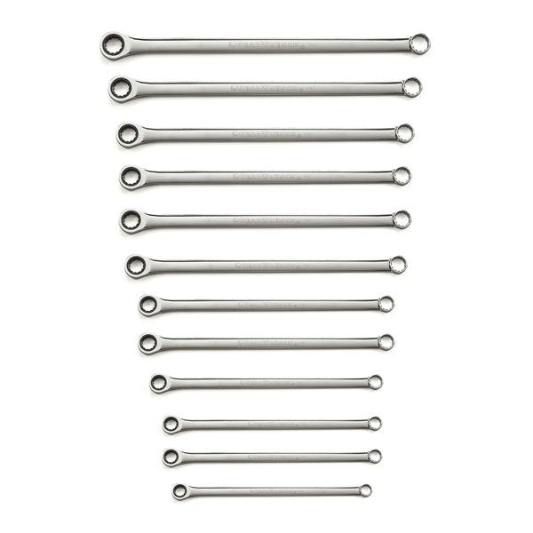 GearWrench 12pt XL Gearbox™ Double Box Ratcheting Metric Wrench Set 12 Pce