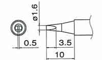 Hakko T12-D16 Soldering Tip