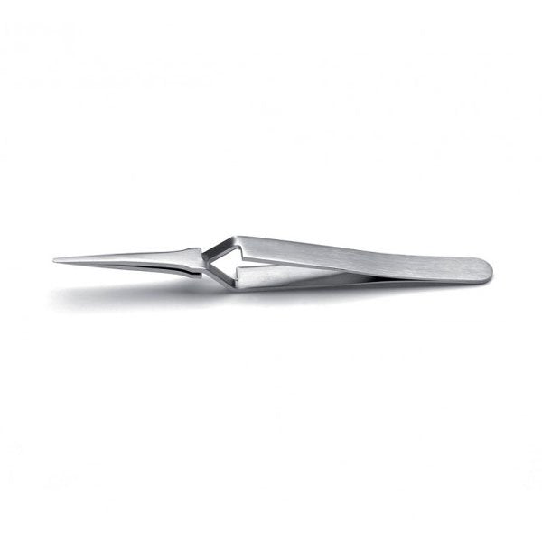 Ideal-Tek Reverse Action Tweezers S/Steel Straight, Flat, Round 120mm 2AX.SA