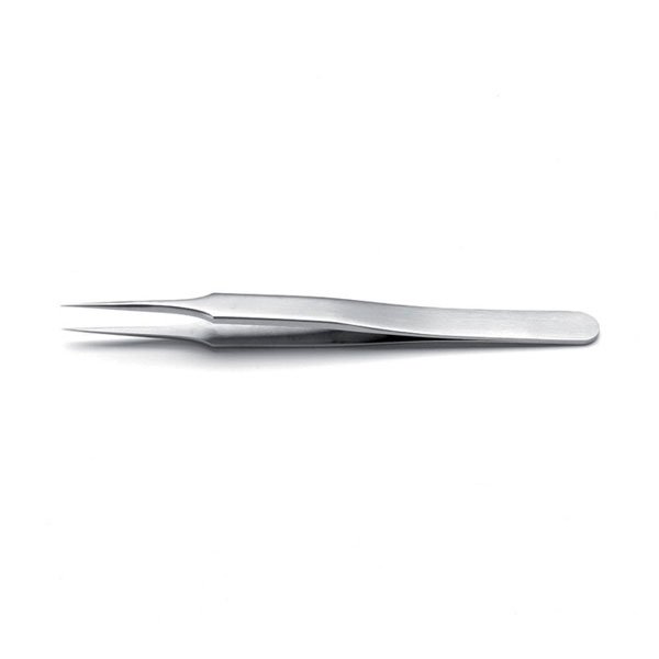 Ideal-Tek Precision Tweezers S/Steel Straight, Extra Fine 110mm 4.SA