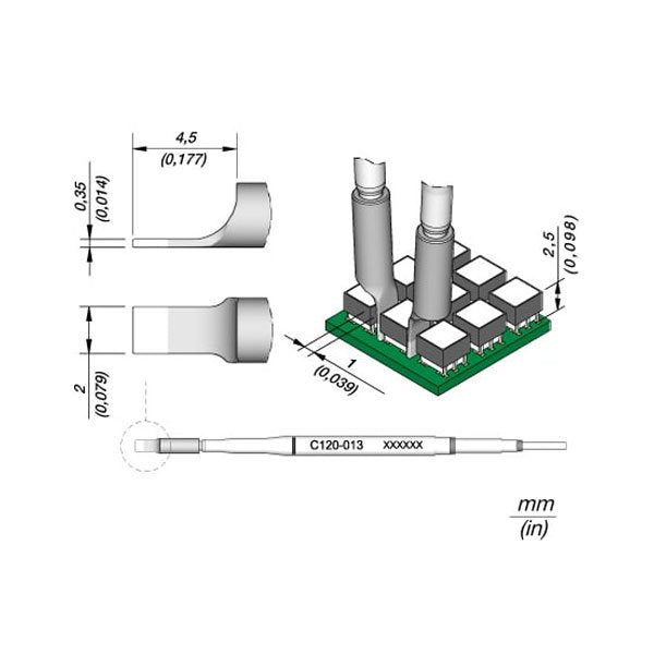 JBC Cartridge Dual in Line 2.0