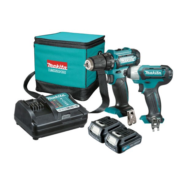 Makita 12V Max 2 Pc. Driver Drill & Impact Driver Combo Kit