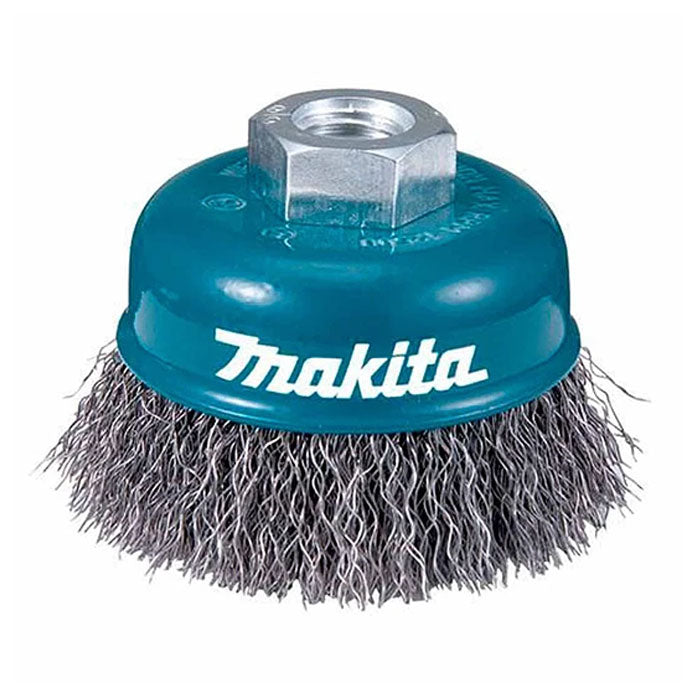 Makita Cup Wire Brush 75mm Dia / 10 x 1.5mm