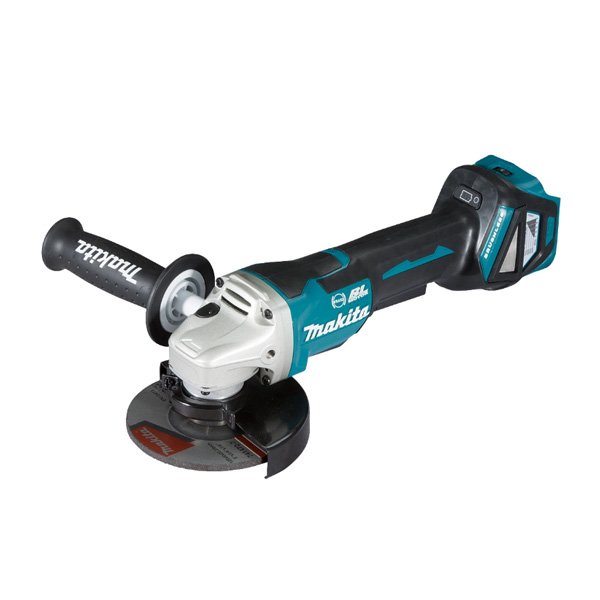 Makita 18V Li-ion Brushless 125mm Paddle Switch Angle Grinder - Tool Only