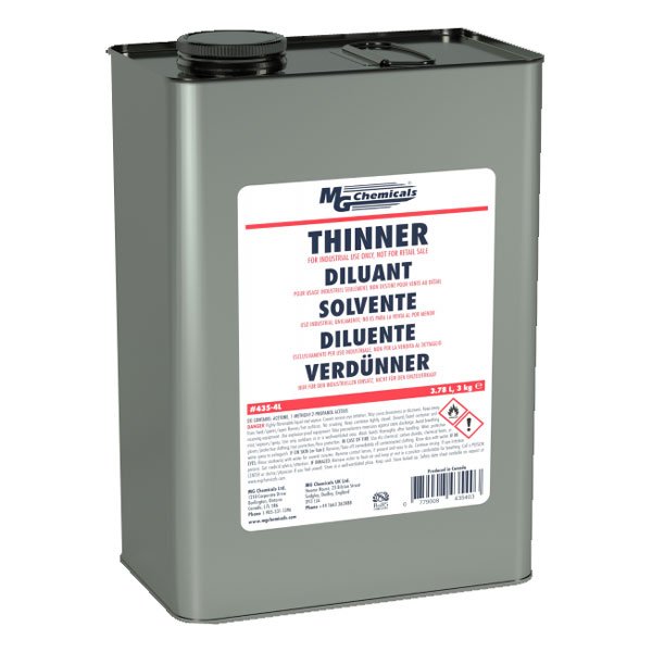 MG Chemicals Super Fast Drying Thinner, 3.78L