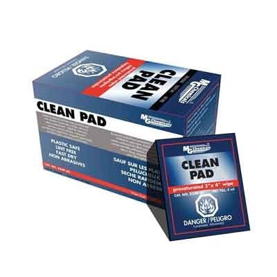 MG Chemicals Clean Pad, 50 Pack (Individual)