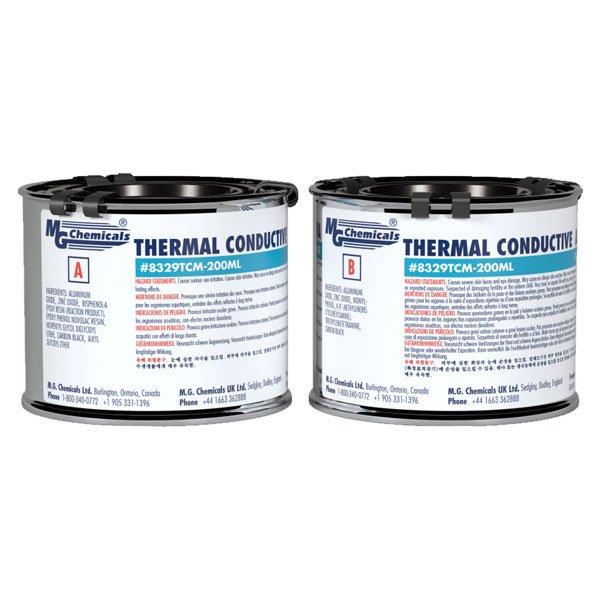 MG Chemicals Medium Cure Thermally Conductive Adhesive, 200ml