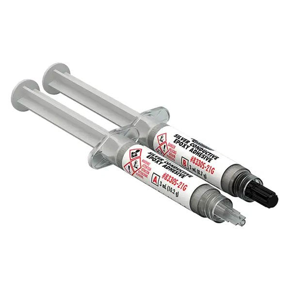 MG Chemicals Silver Conductive Epoxy Adhesive, Slow Cure/Extreme Conductivity, 21g