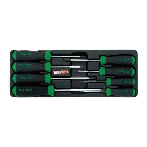 Toptul 6pc VDE Insulated Slotted & Phillips Screwdriver Set