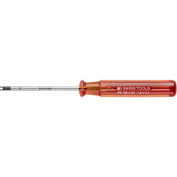 PB Swiss 196 Classic Screwdrivers For Slotted Nuts