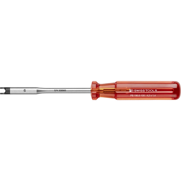 PB Swiss 196 Classic Screwdrivers For Slotted Nuts