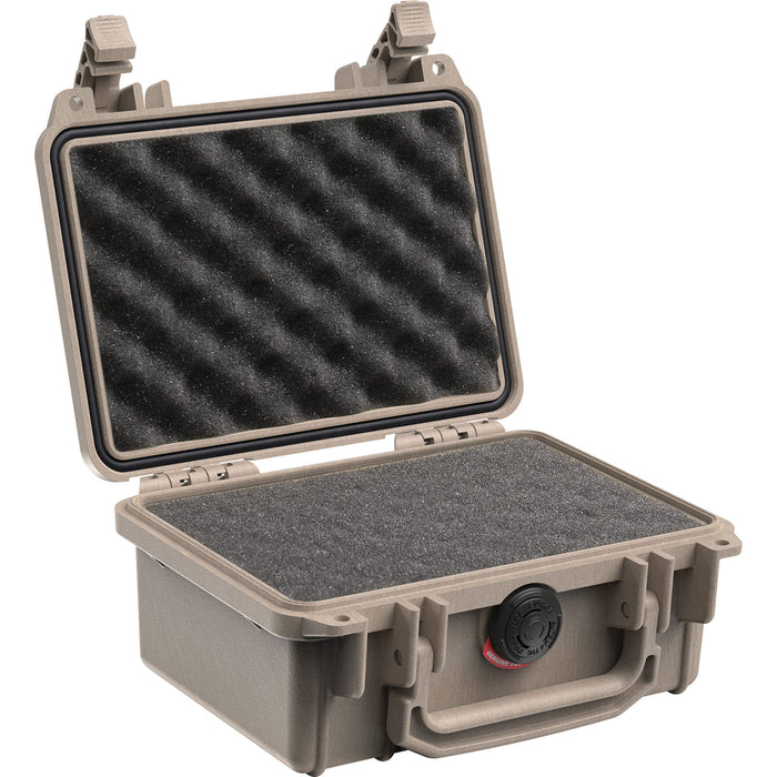 Pelican # 1120 Protector Case - Desert Tan - With Foam (214 x 172 x 98mm)