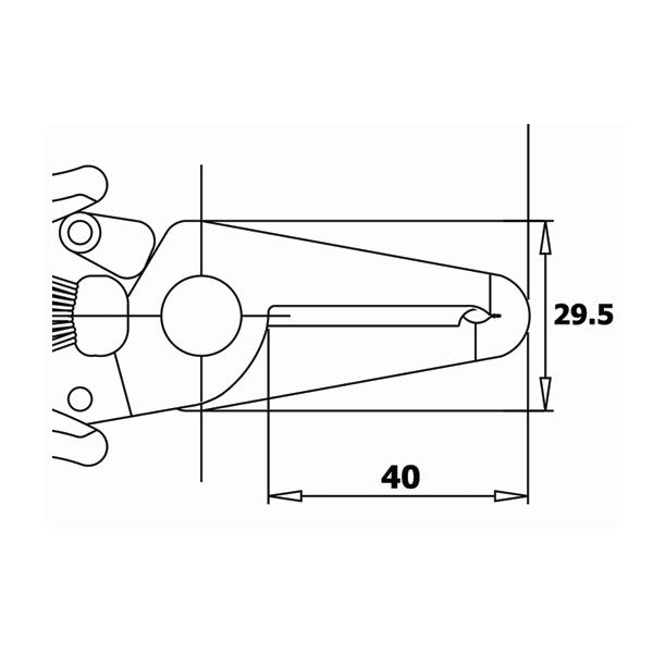 Piergiacomi ESD Shears For Cable Cutting Ø Max 10mm