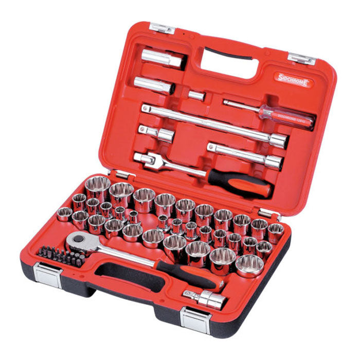 Sidchrome 61Pc Metric/Imperial 1/2