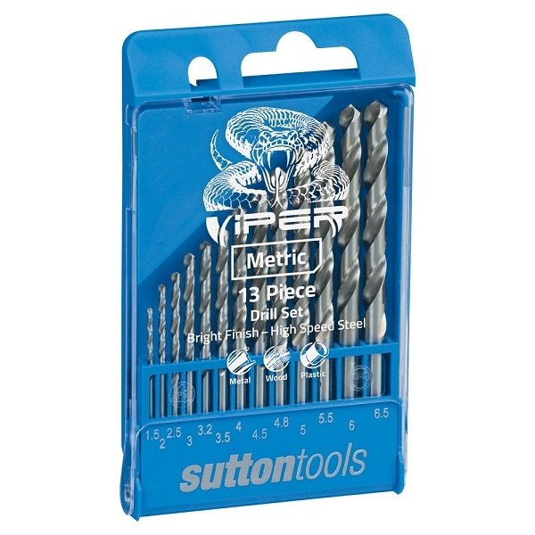 Sutton D105 SLV13M Drill Bit Set 13pce Metric