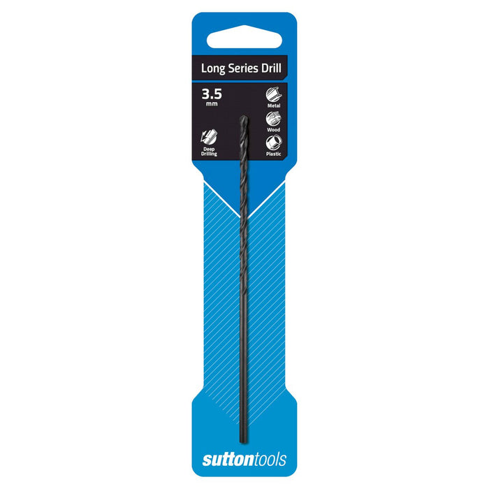 Sutton Drill D110 Long Series Drill 3.5mm HSS