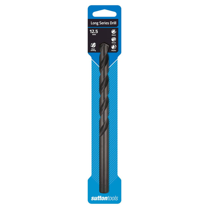 Sutton Drill D110 Long Series Drill 12.5mm HSS
