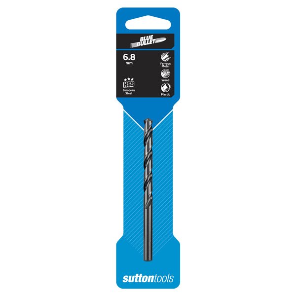 Sutton D129 Jobber Blue Bullet Drill Bit HSS - Metric