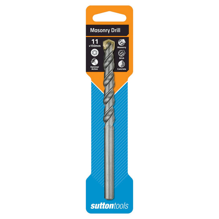 Sutton Drill D601 11.0mm X 150mm Masonry Single Brick Carded