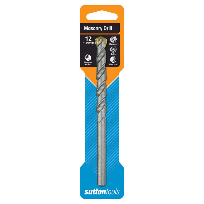 Sutton Drill D601 12.0mm x 150mm Masonry Single Brick Carded