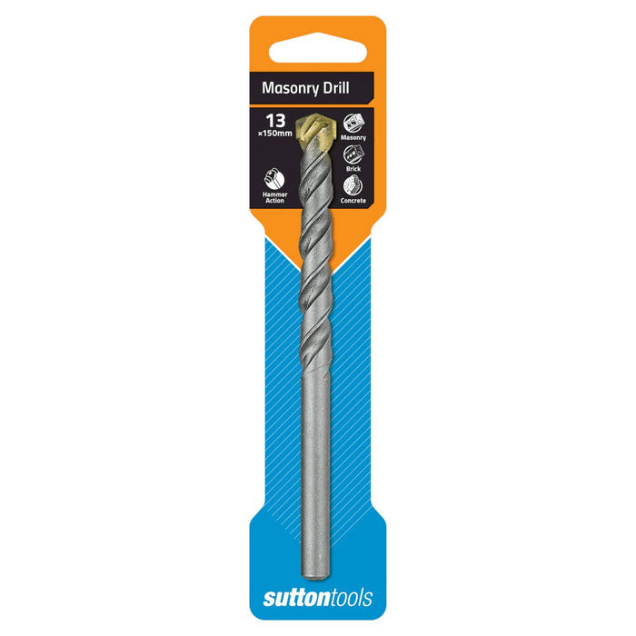 Sutton Drill D601 13.0mm X 150mm Masonry Single Brick Carded