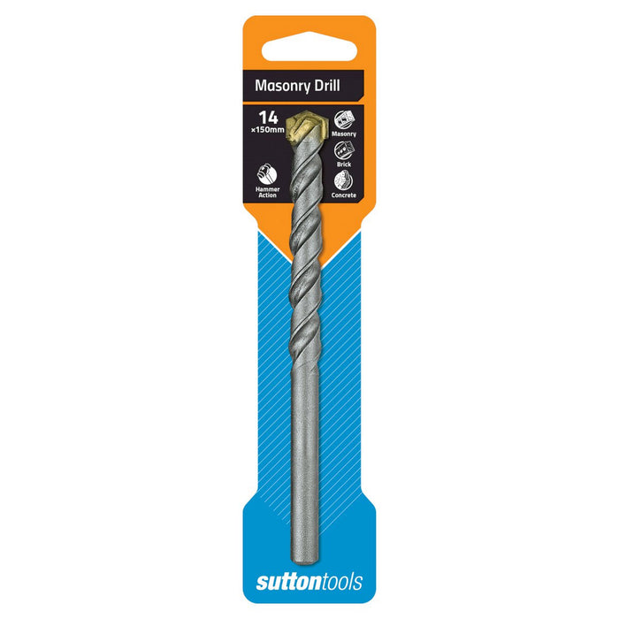 Sutton Drill D601 14.0mm X 150mm Masonry Single Brick Carded