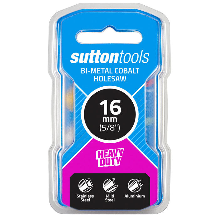 Sutton Holesaw H125 Bi-Metal Cobalt M42 16mm (5/8