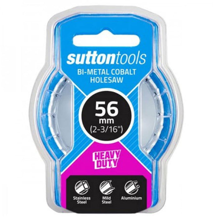 Sutton Holesaw H125 Bi-Metal Cobalt M42 56mm (2.3/16