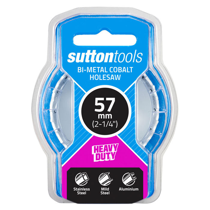 Sutton Holesaw H125 Bi-Metal Cobalt M42 57mm (2.1/4