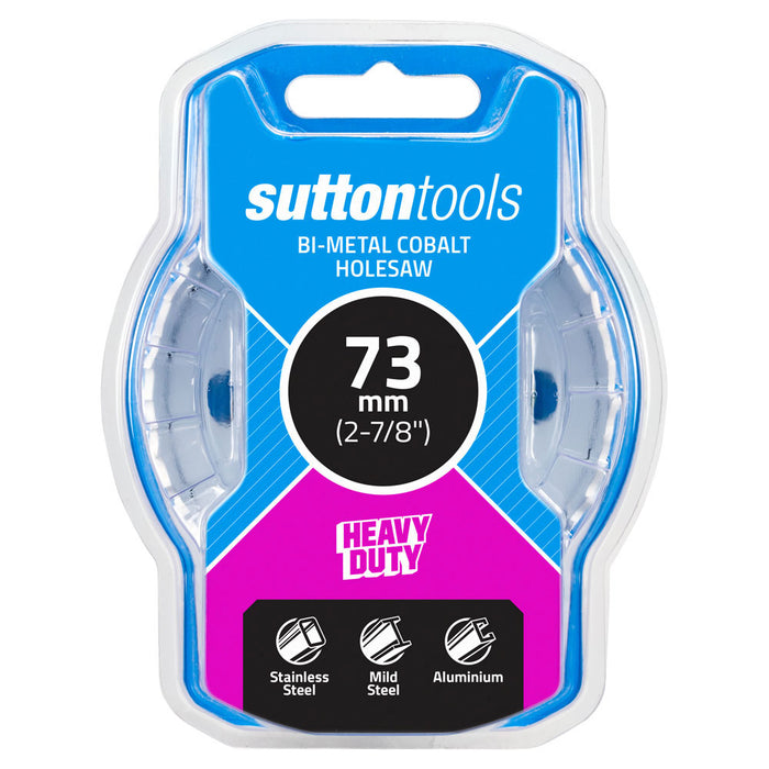 Sutton Holesaw H125 Bi-Metal Cobalt M42 73mm (2.7/8