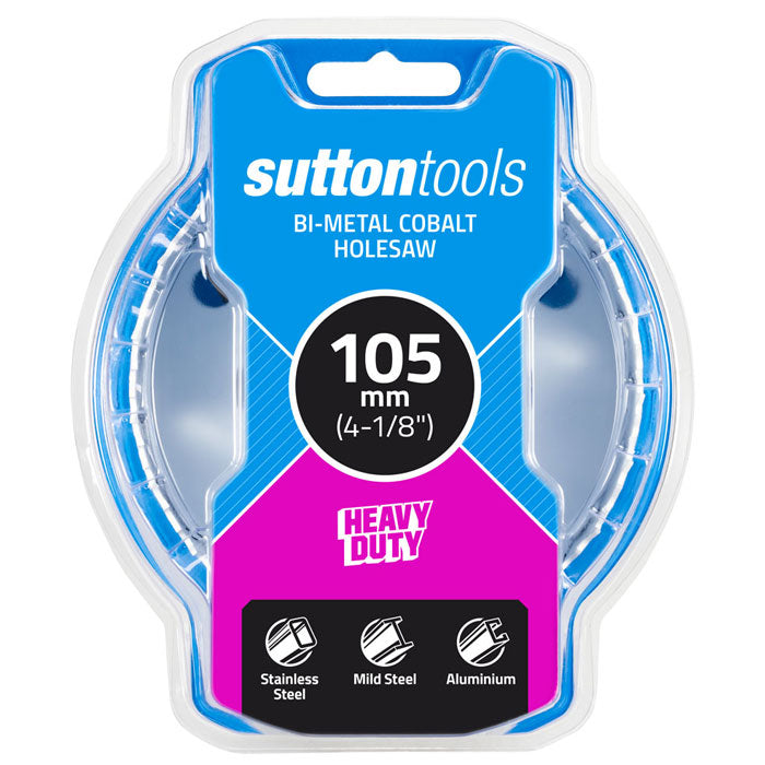 Sutton Holesaw H125 Bi-Metal Cobalt M42 105mm (4.1/8