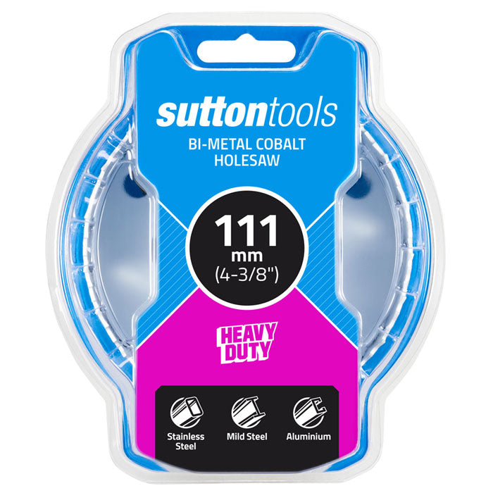 Sutton Holesaw H125 Bi-Metal Cobalt M42 111mm (4.3/8