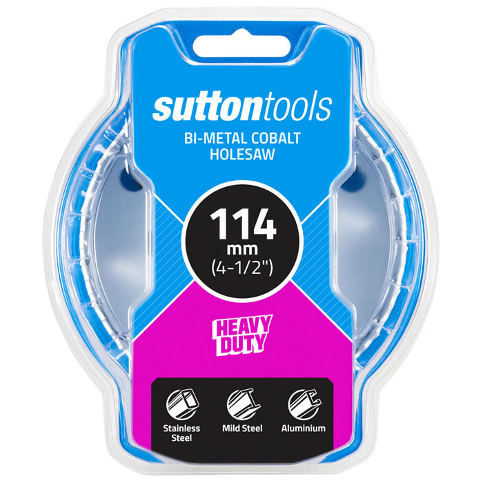 Sutton Holesaw H125 Bi-Metal Cobalt M42 114mm (4.1/2