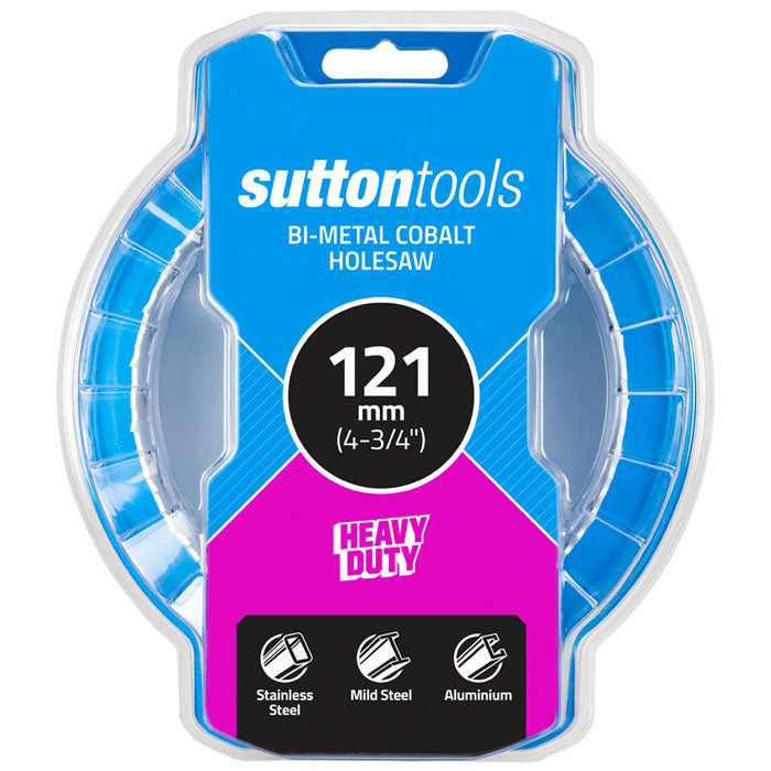 Sutton Holesaw H125 Bi-Metal Cobalt M42 121mm (4.3/4