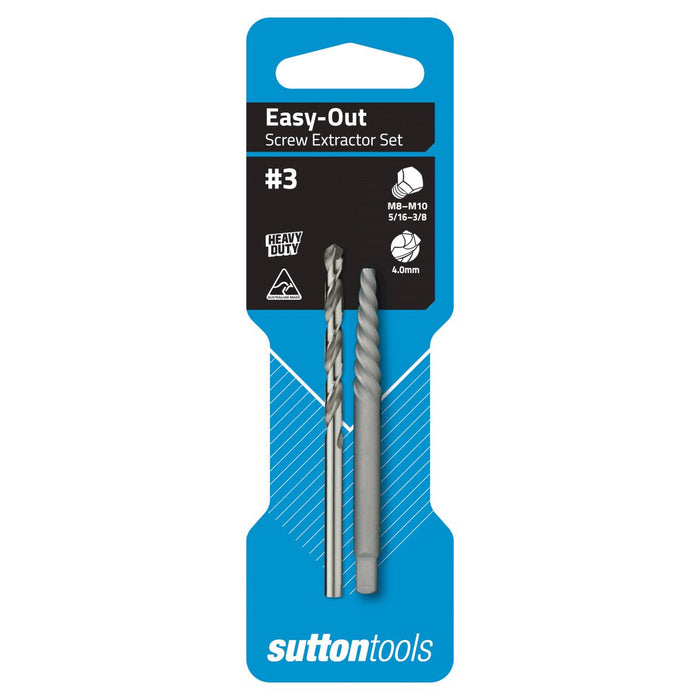 Sutton Easy-Out Screw Extractor & Drill