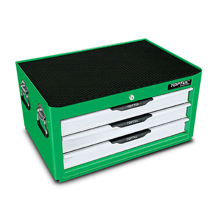 Toptul 157pc Mechanical Tool Set 3 Drawer Chest Pro-Line Series (Green)