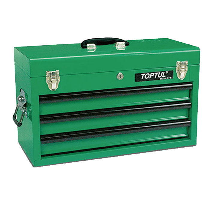 Toptul 82pc Professional Mechanical Tool Set 3 Drawer Tool Chest