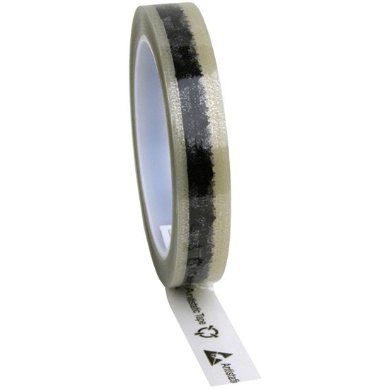 Desco Tape Wescorp Clear Esd Symbols 18 MM X 65.8 M X 76.2MM Core