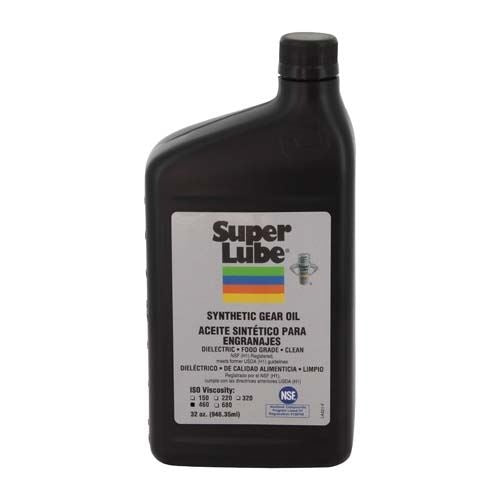 Super Lube Synthetic Gear Oil ISO 460 1 Quart Bottle