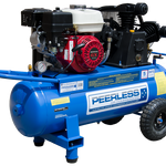 Peerless 00101ES-2TT PHP15 Petrol Air Compressor Belt Drive Honda GX200 320LPM for High Pressure